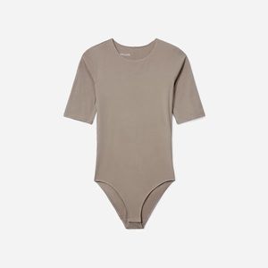 NWT Everlane Short-Sleeve Crew Neck Bodysuit